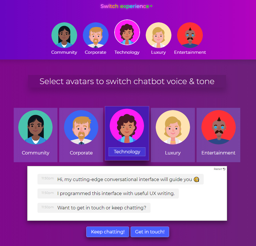 Mirroring people’s words in web copy